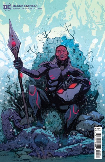 Black Manta #1B Sanford Green Variant