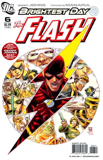 Flash, Vol. 3 #6A Francis Manapul Regular Cover