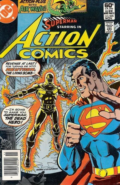Action Comics, Vol. 1 #525B Newsstand Edition