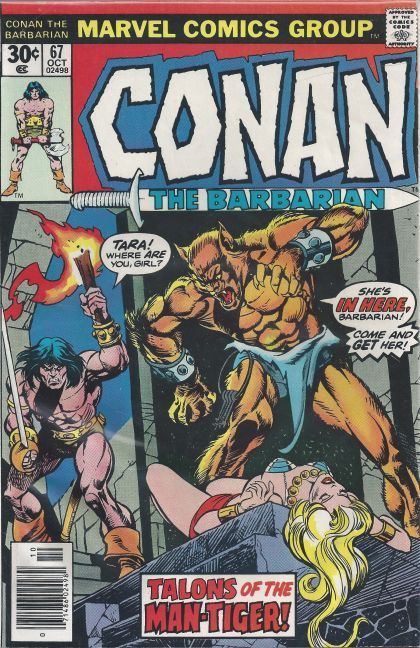 Conan the Barbarian, Vol. 1 #67A