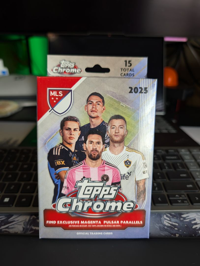 2025 MLS Topps Chrome Hanger