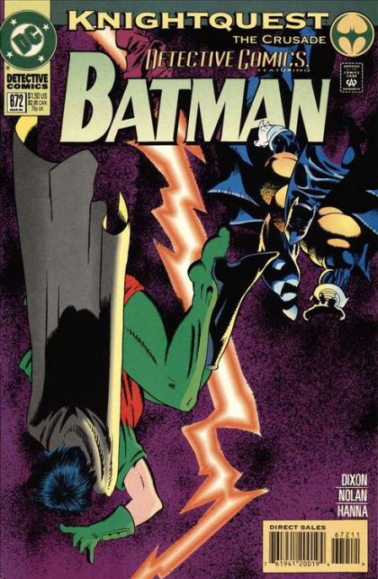 Detective Comics, Vol. 1 #672A Direct Edition