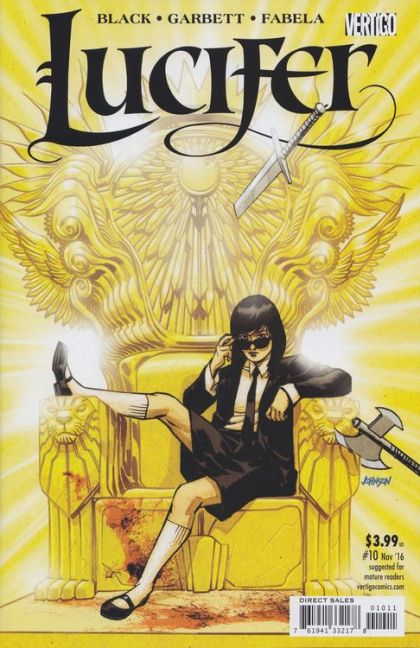 Lucifer, Vol. 2 #10 Dave Johnson Cover