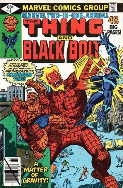 Marvel Two-in-One Annual #4A Direct Edition