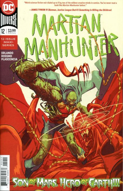 Martian Manhunter, Vol. 5 #12A Regular Riley Rossmo Cover