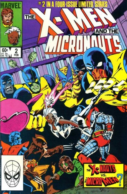 The X-Men and the Micronauts #2A Direct Edition
