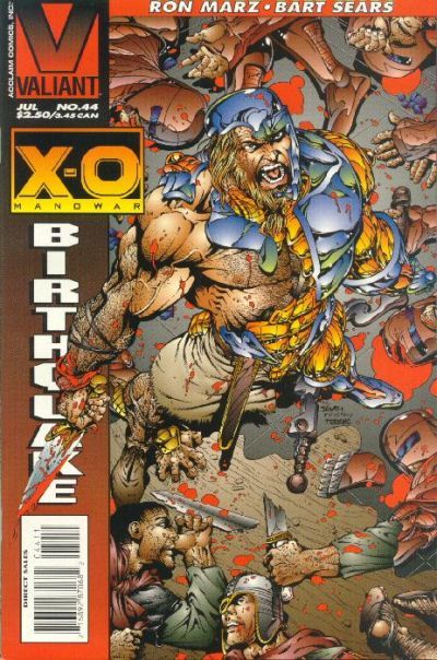 X-O Manowar, Vol. 1 #44A Direct Edition