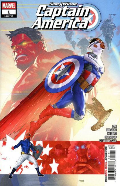 Sam Wilson: Captain America #1A Taurin Clarke Regular
