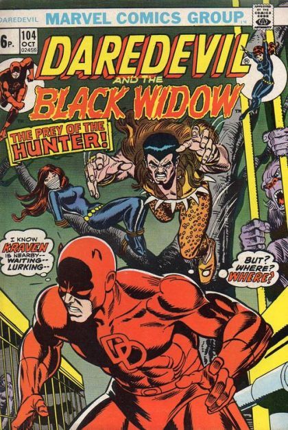 Daredevil, Vol. 1 #104B UK Price Variant