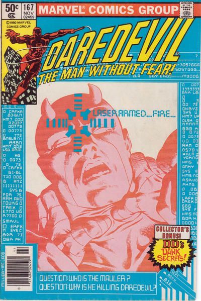 Daredevil, Vol. 1 #167B Newsstand Edition