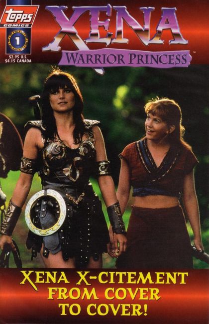 Xena: Warrior Princess (Topps Comics) #1B Photo Cover