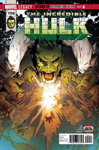 The Incredible Hulk, Vol. 3 #709A Greg Land Regular