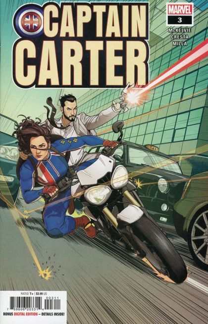 Captain Carter #3A Regular Jamie McKelvie Cover