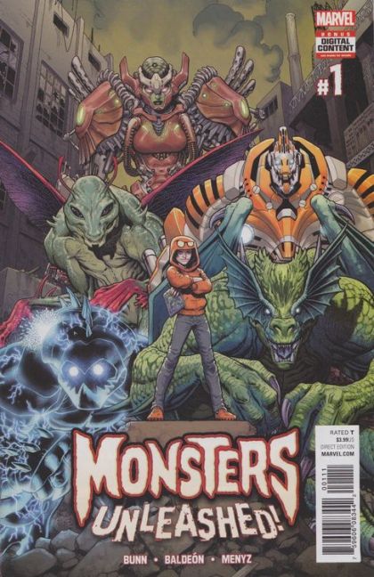 Monsters Unleashed, Vol. 3 #1A Regular Arthur Adams Cover
