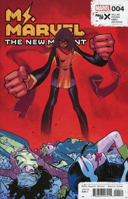 Ms. Marvel: The New Mutant #4A Sara Pichelli Regular