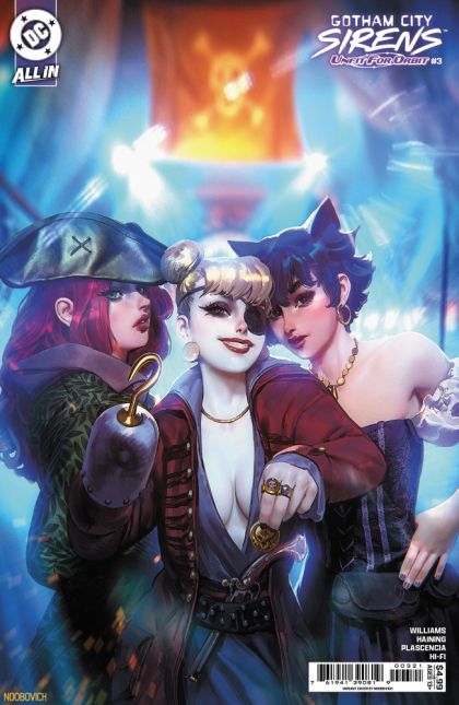 Gotham City Sirens: Unfit for Orbit #3B Noobovich Variant