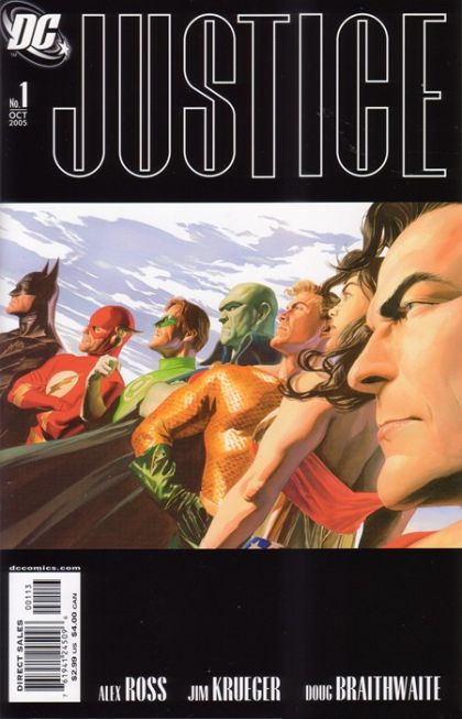Justice #1D 3rd Printing Alex Ross