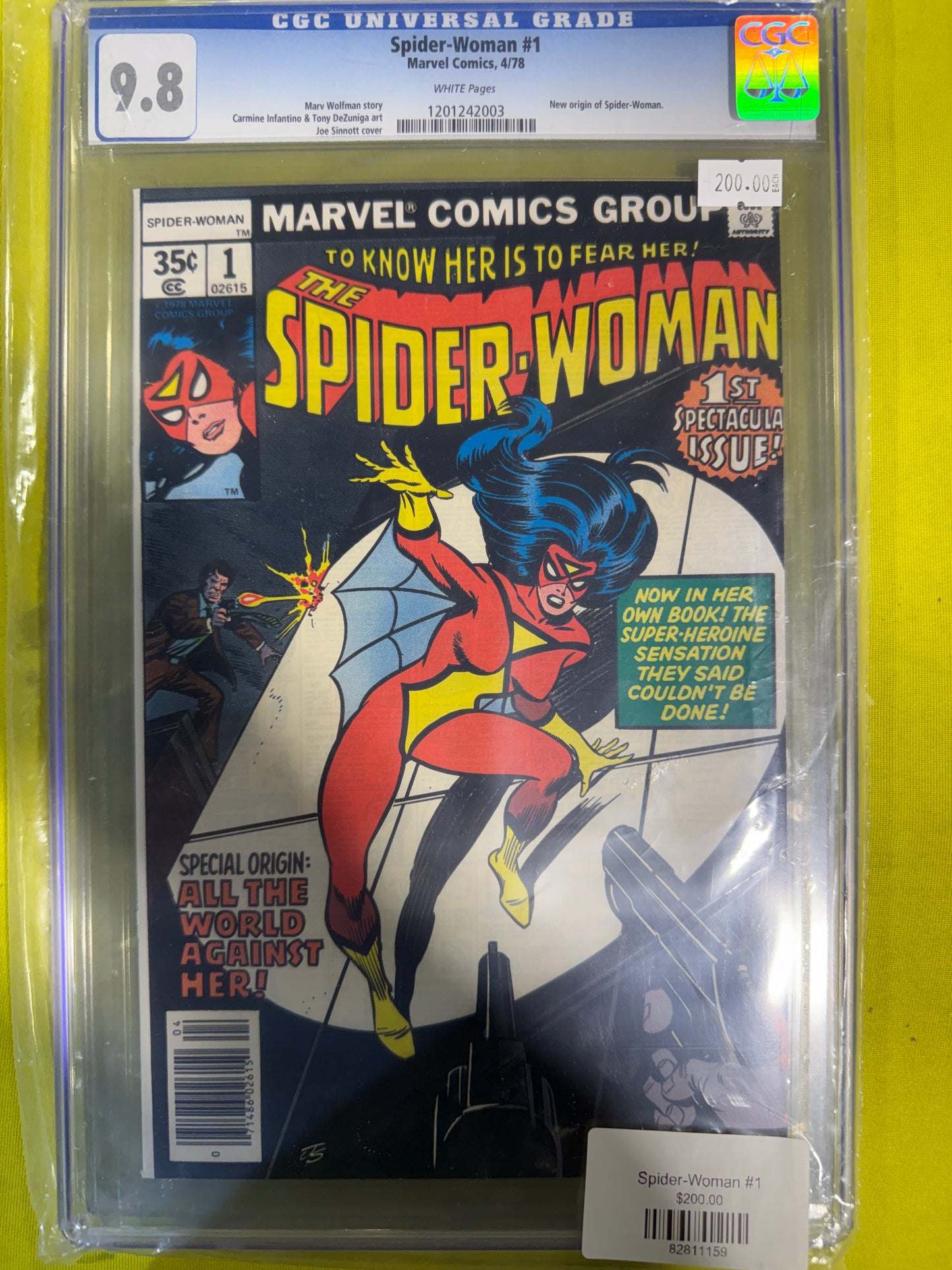 Spider-Woman #1 CGC 9.8