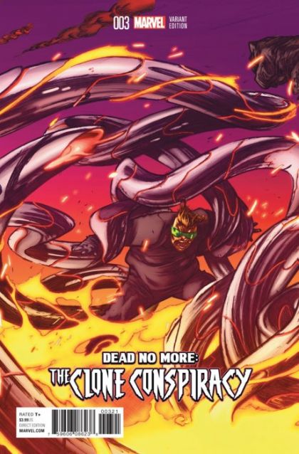 The Clone Conspiracy #3B Variant Alexander Lozano Teaser Cover