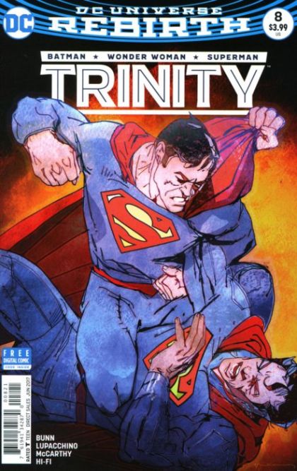Trinity, Vol. 2 #8B Variant Bill Sienkiewicz Cover
