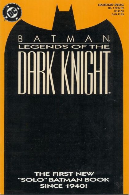 Batman: Legends of the Dark Knight #1B Orange Editon