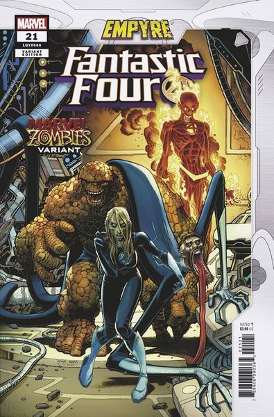 Fantastic Four, Vol. 6 #21B Arthur Adams Marvel Zombies Variant