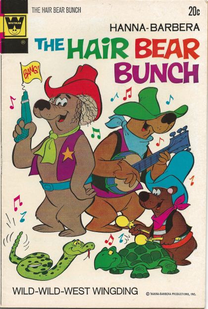 Hair Bear Bunch #7A Whitman Variant