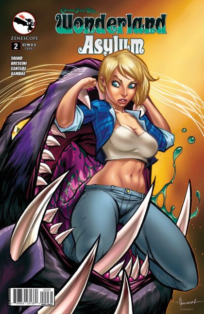 Grimm Fairy Tales presents: Wonderland - Asylum #2C Alé Garza Variant