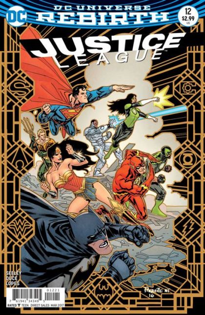 Justice League, Vol. 2 #12B Yanick Paquette Variant Cover