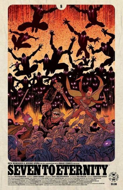 Seven To Eternity #8B James Harren & Matt Hollingsworth Cover