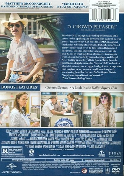 Dallas Buyers Club (2013) - DVD