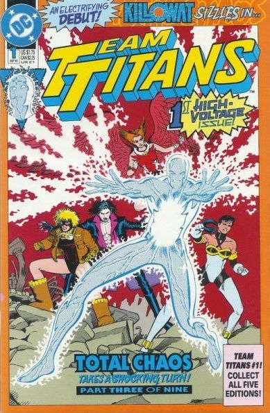 Team Titans #1A Kilowat Cover