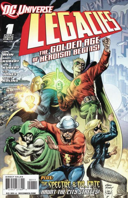 DC Universe: Legacies #1A Andy Kubert & Joe Kubert Regular Cover
