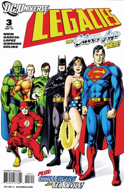 DC Universe: Legacies #3A Jose Luis Garcia-lopez & Dave Gibbons Regular Cover
