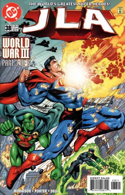 JLA #38A Direct Edition
