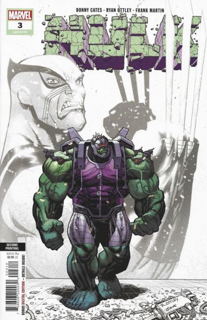 Hulk, Vol. 4 #3M 2nd Printing Ryan Ottley