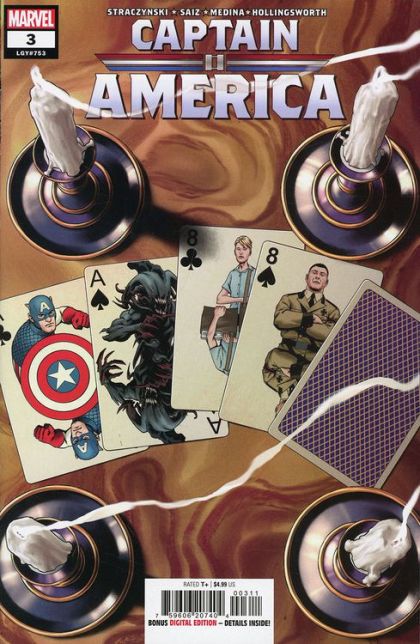Captain America, Vol. 11 #3A Jesús Saíz Regular