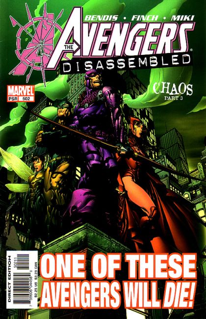 The Avengers, Vol. 3 #502A Direct Edition