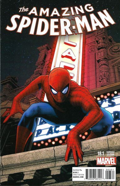 The Amazing Spider-Man, Vol. 3 #18.1B Greg Land Variant Cover