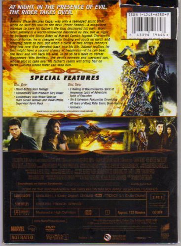Ghost Rider (2007) Extended Cut - DVD