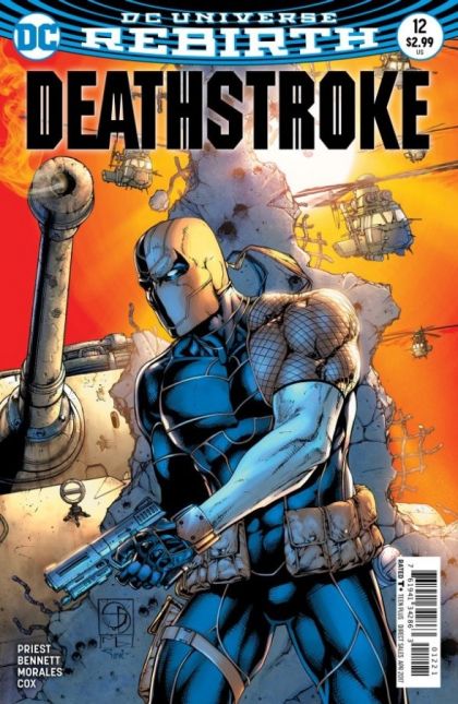 Deathstroke, Vol. 4 #12B Variant Shane Davis Cover