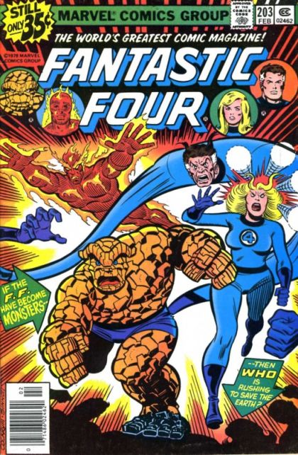 Fantastic Four, Vol. 1 #203B Newsstand Edition