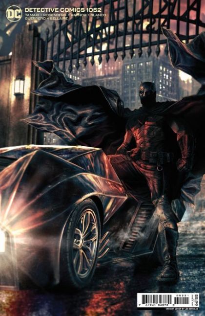 Detective Comics, Vol. 3 #1052B Lee Bermejo Batman Outside Of Arkham Card Stock variant