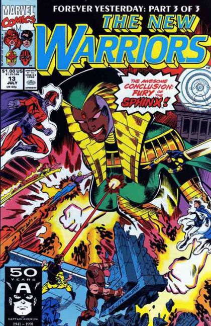 The New Warriors, Vol. 1 #13A Direct Edition