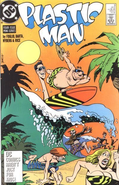 Plastic Man, Vol. 2 #3A Direct Edition