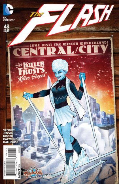 Flash, Vol. 4 #43B Bombshells Variant Cover