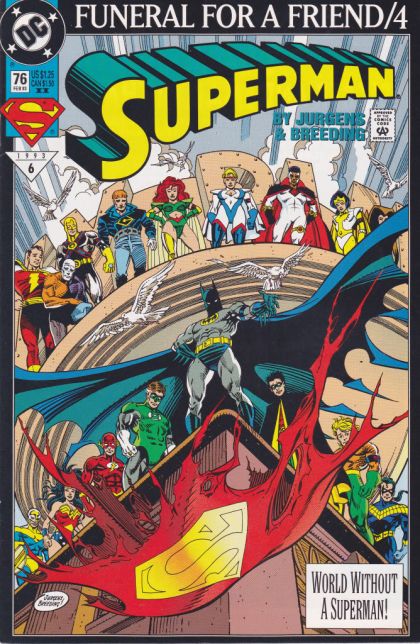 Superman, Vol. 2 #76C 2nd Printing