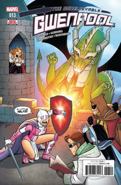 The Unbelievable Gwenpool #13A Paulina Ganucheau Regular