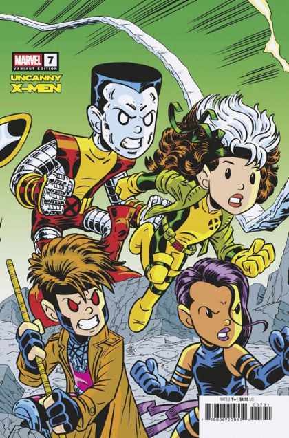 Uncanny X-Men, Vol. 6 #7C Chris Giarrusso Connecting Variant