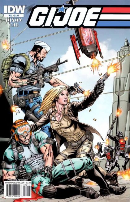 G.I. Joe, Vol. 1 (IDW) #22A Robert Atkins Regular Cover
